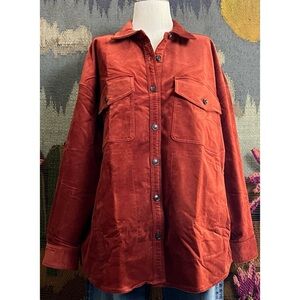 Madewell Oversized Corduroy Shirt Jacket XXL